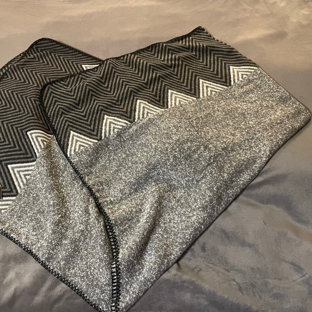 NWT Grey and Black shawl